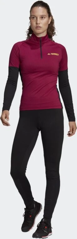 Adidas Terrex Terrex Agravic XC Leggings 15 Adidas Terrex Terrex Agravic XC Leggings -Ski Ausrüstungs Laden FU0002 on model standard outfit transparent 2000x2000