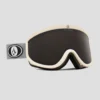 Volcom Footprints Light Grey/Khaki Goggle -Ski Ausrüstungs Laden FootprintsLightGreyKhakiGoggle