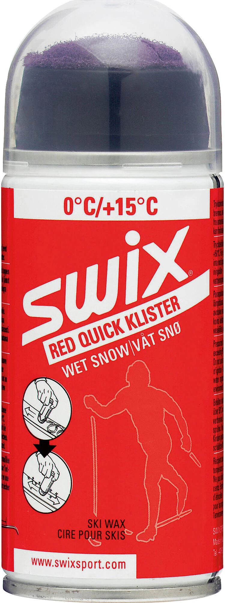 Swix K70C Red Quick Klister, 150ml 3 Swix K70C Red Quick Klister, 150ml