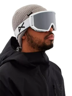 Anon Relapse White (+Bonus Lens) Goggle -Ski Ausrüstungs Laden RelapseWhiteBonusLensGoggle 2