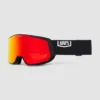 100Percent Snowcraft Xl Hiper Black/Red Goggle -Ski Ausrüstungs Laden SnowcraftXlHiperBlackRedGoggle
