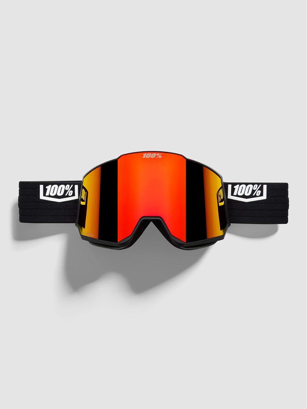 100Percent Snowcraft Xl Hiper Black/Red Goggle 6 100Percent Snowcraft Xl Hiper Black/Red Goggle – Bild 4