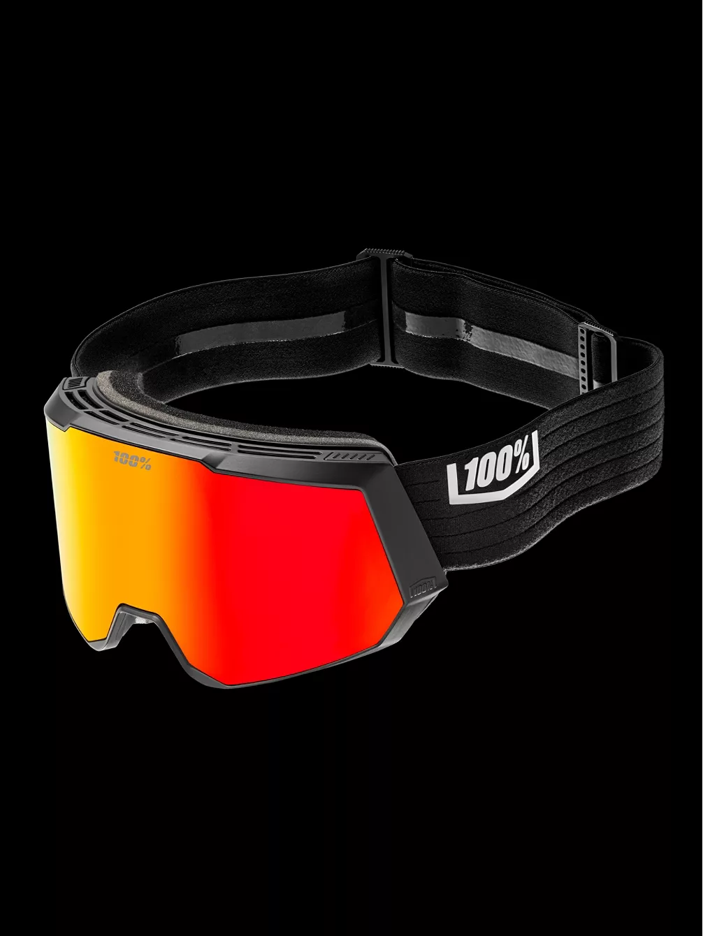 100Percent Snowcraft Xl Hiper Black/Red Goggle 7 100Percent Snowcraft Xl Hiper Black/Red Goggle – Bild 5