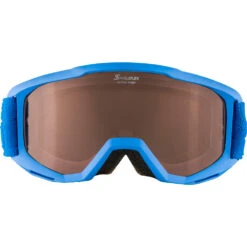 Alpina Piney Skibrille Blue/Orange Kinder -Ski Ausrüstungs Laden alpina piney A7268 481 02 gross