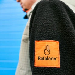 Bataleon Super Fleece Mid Layer Black/Gray Herren -Ski Ausrüstungs Laden bataleon super fleece ba2290sfl 03 gross