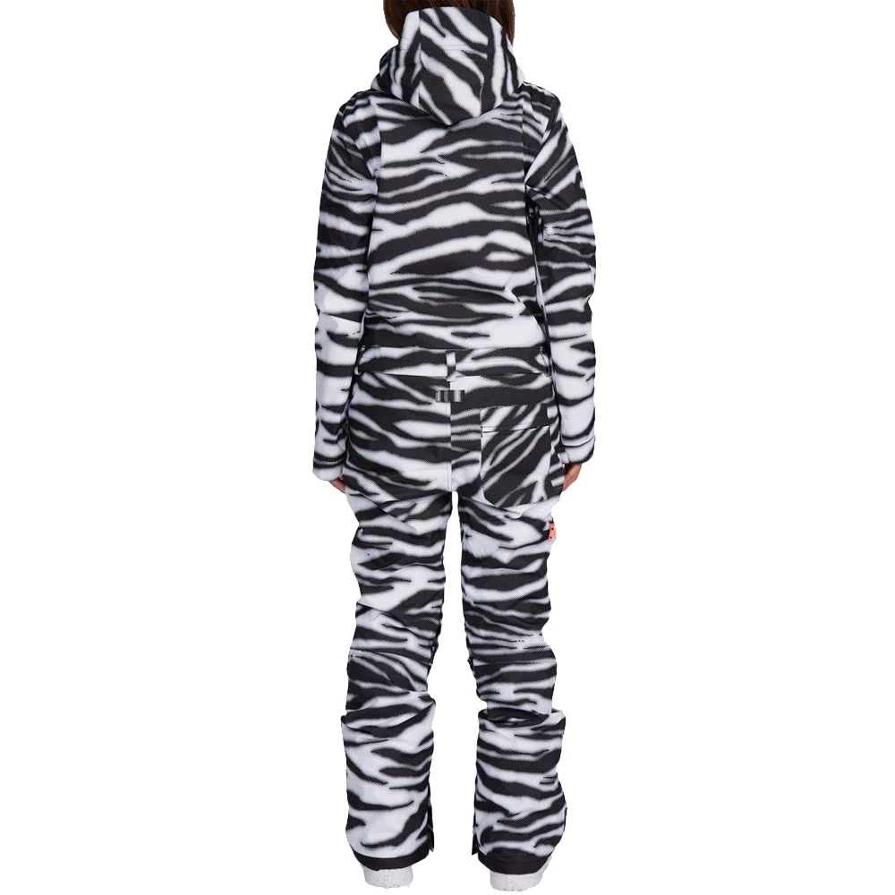 DC Vanguard Jumpsuit Schneeanzug Zebra White Damen 8 DC Vanguard Jumpsuit Schneeanzug Zebra White Damen – Bild 6