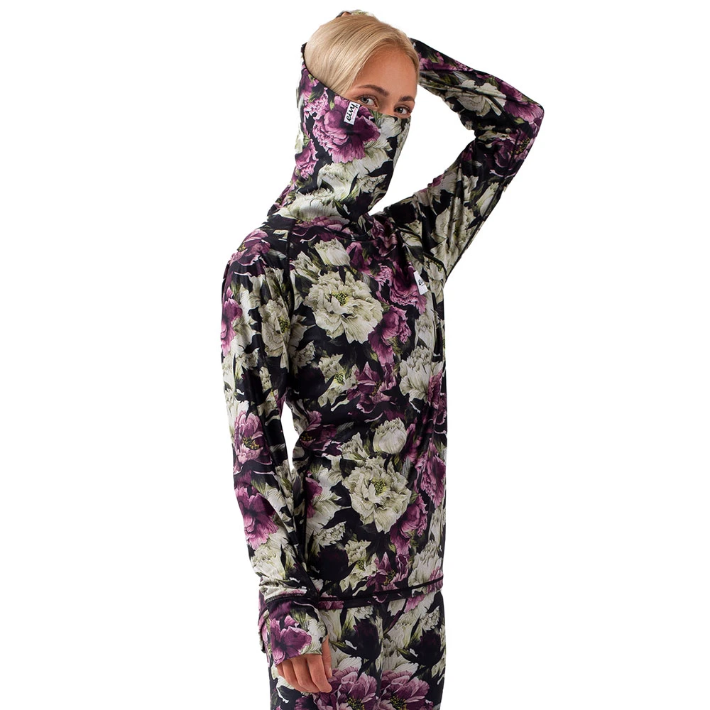 Eivy Icecold Gaiter Top Base Layer Winter Bloom Damen 3 Eivy Icecold Gaiter Top Base Layer Winter Bloom Damen