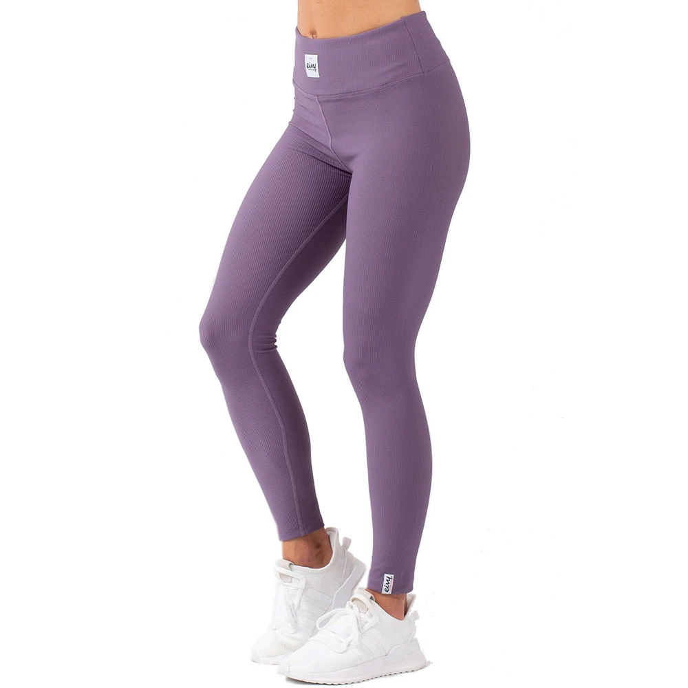 Eivy Icecold Rib Tights Leggings Deep Purple Damen 3 Eivy Icecold Rib Tights Leggings Deep Purple Damen