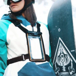 Fidlock Chest Bag Actionkamera-Tasche Black/Transparent Black Damen, Herren -Ski Ausrüstungs Laden fidlock hermetic chest bag d 61100b f0000 btb 03 gross