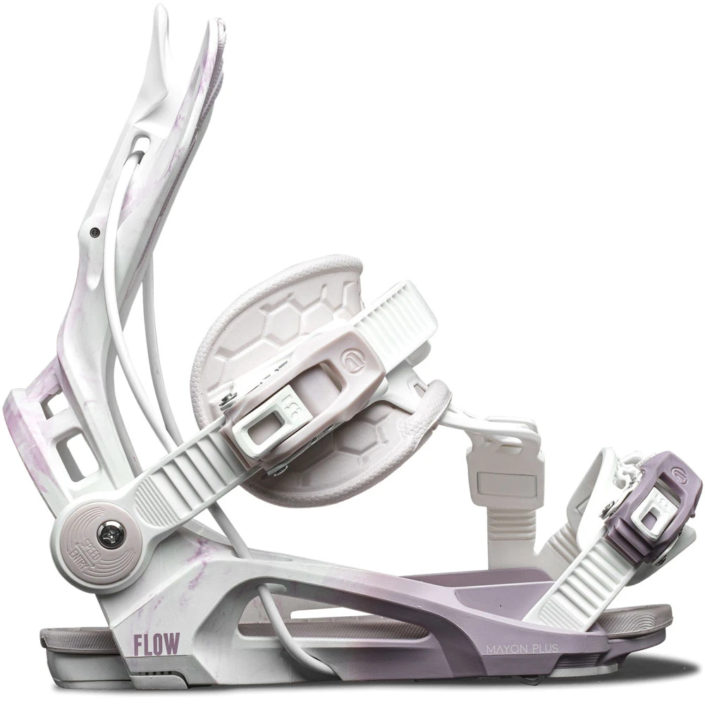 Flow Mayon Plus Hybrid Snowboard-Bindung Snowdye Damen 4 Flow Mayon Plus Hybrid Snowboard-Bindung Snowdye Damen – Bild 2