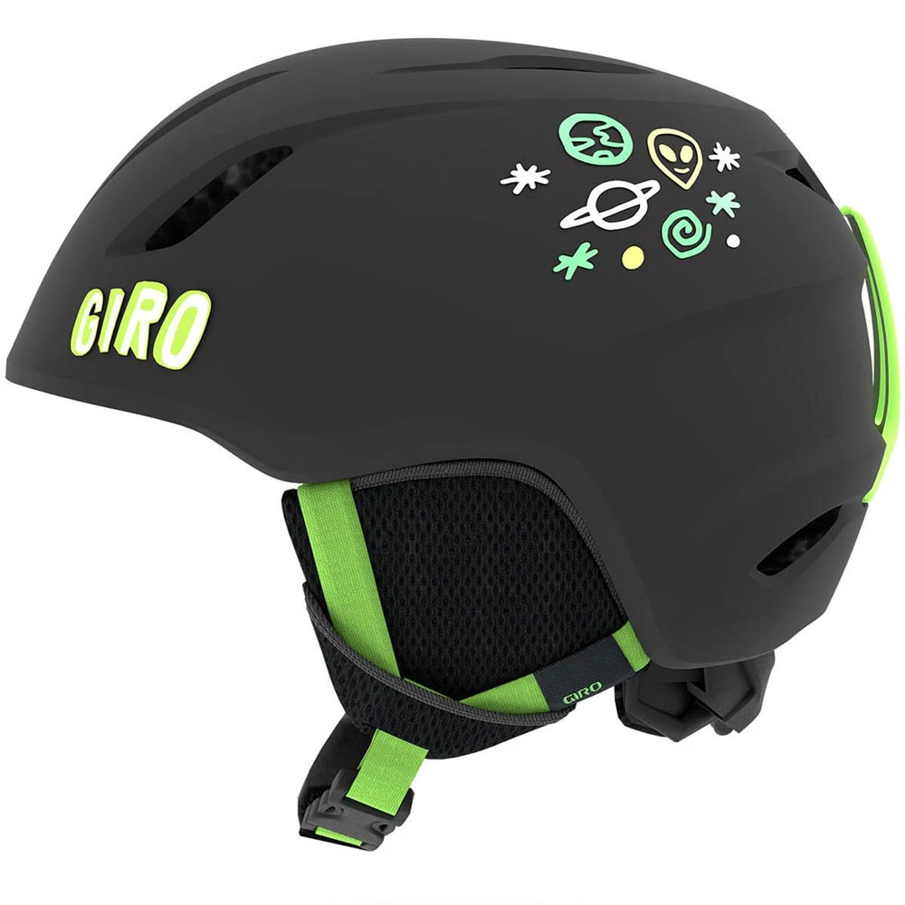 Giro Launch Skihelm Matte Black/Bright Green Alien Kinder 3 Giro Launch Skihelm Matte Black/Bright Green Alien Kinder