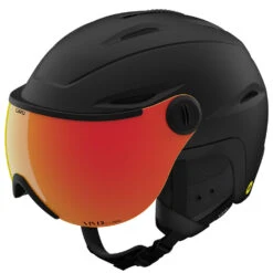 Giro Vue MIPS Vivid Schneehelm Matte Black/Vivid Ember Damen, Herren -Ski Ausrüstungs Laden giro vue mips vivid 24015700x black vivid ember 01 gross