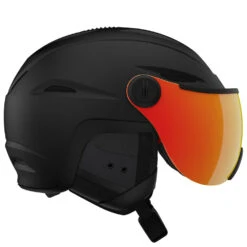 Giro Vue MIPS Vivid Schneehelm Matte Black/Vivid Ember Damen, Herren -Ski Ausrüstungs Laden giro vue mips vivid 24015700x black vivid ember 03 gross