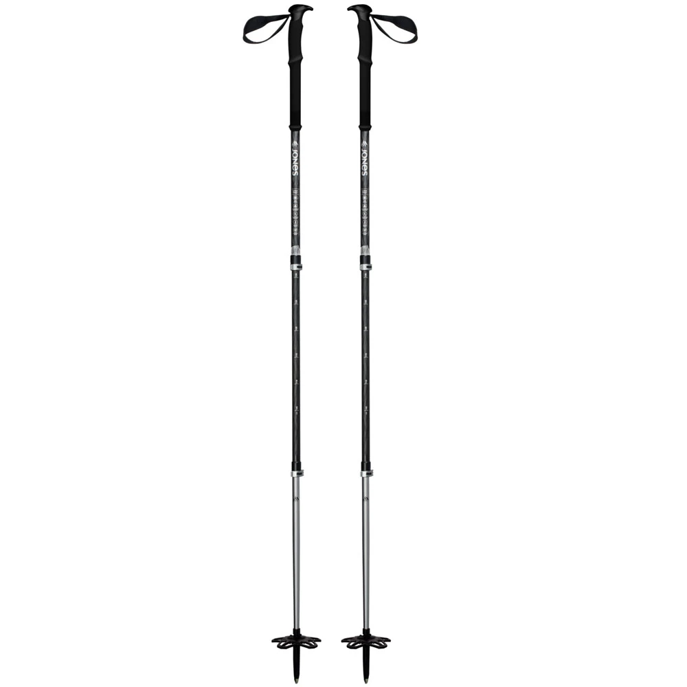 Jones Talon Pro Carbon-Teleskopstöcke Black Damen, Herren 4 Jones Talon Pro Carbon-Teleskopstöcke Black Damen, Herren – Bild 2