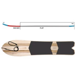 K2 Tree Splitter Snowboard Damen, Herren -Ski Ausrüstungs Laden k2 tree splitter 2023 05 gross