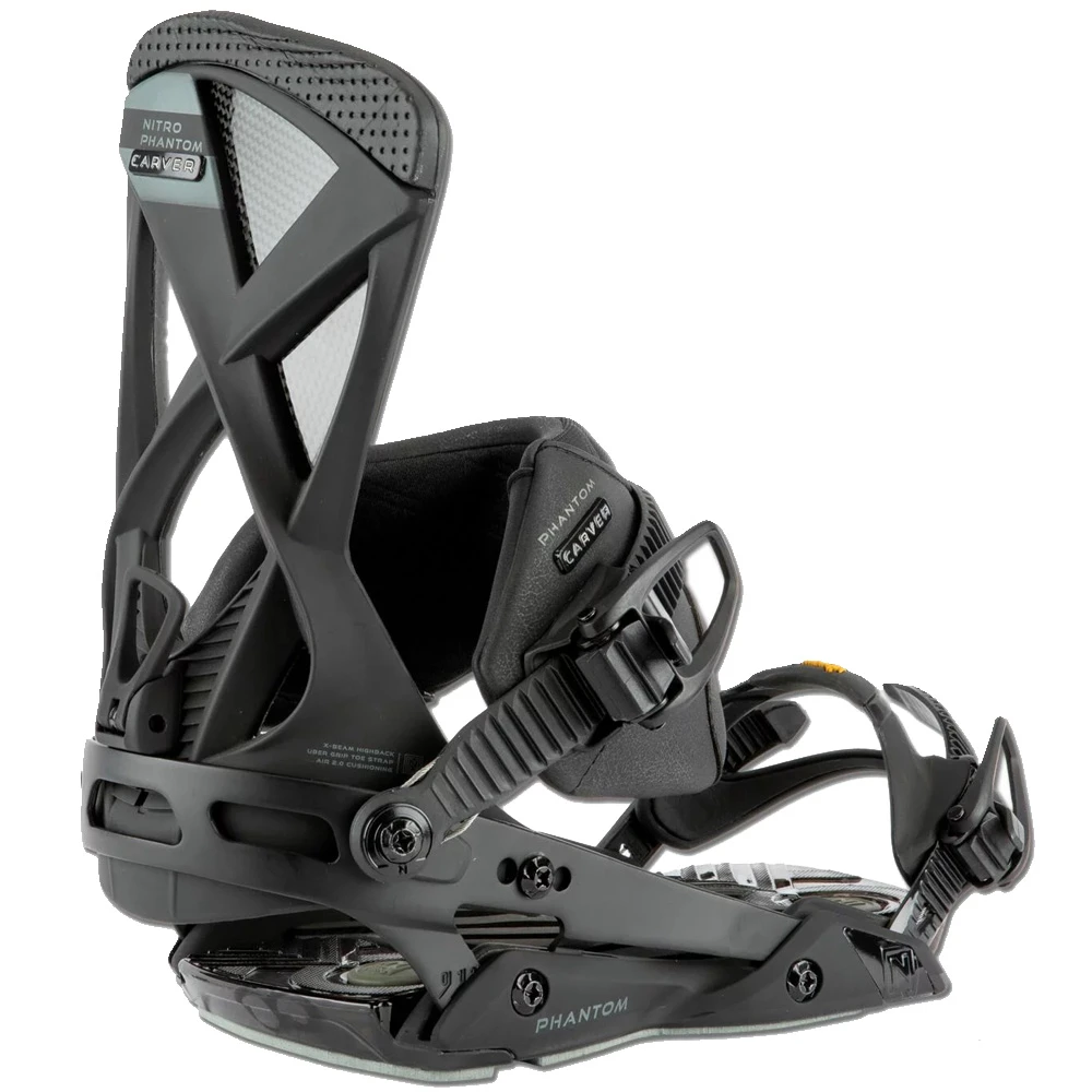 Nitro Phantom Carver Snowboard-Bindung Ultra Black Herren 6 Nitro Phantom Carver Snowboard-Bindung Ultra Black Herren – Bild 4