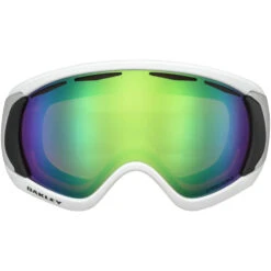 Oakley Canopy Fundgrube Skibrille Matte White/Prizm Jade Iridium Damen, Herren -Ski Ausrüstungs Laden oakley canopy fundgrube oo7047 65 02 gross