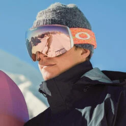 Oakley Flight Deck L Wintersportbrille Freestyle/Prizm Rose Gold Damen, Herren -Ski Ausrüstungs Laden oakley flight deck l freestyle oo7050 c5 04 gross