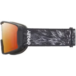 Oakley Line Miner L Skibrille Black Blaze/Prizm Snow Torch Iridium Damen, Herren -Ski Ausrüstungs Laden oakley line miner black oo7070 b4 02 gross