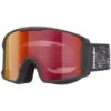 Oakley Line Miner L Skibrille Black Blaze/Prizm Snow Torch Iridium Damen, Herren