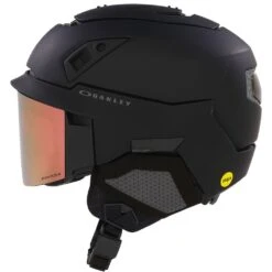 Oakley MOD7 Snowboardhelm Mit Visier Blackout/Prizm Snow Torch Iridium Damen, Herren