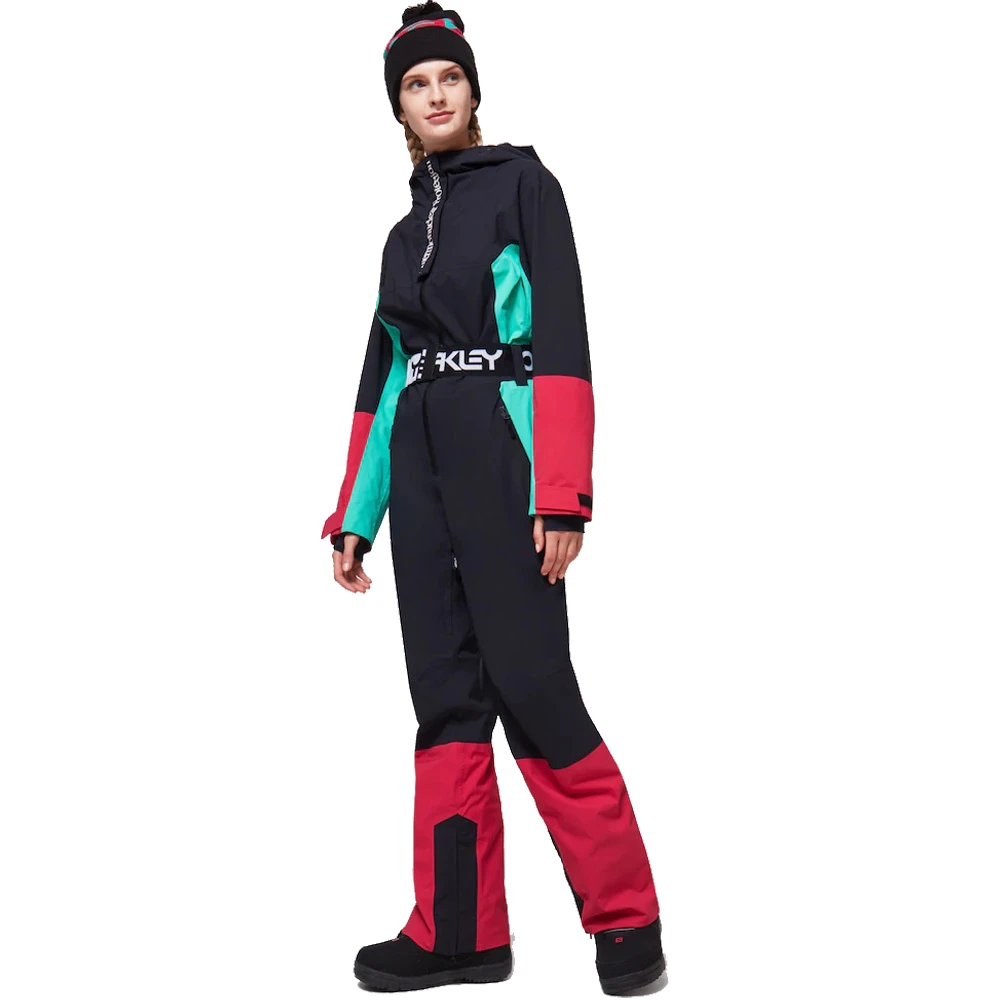 Oakley TNP Cassie Winteranzug Black/Mint Damen 4 Oakley TNP Cassie Winteranzug Black/Mint Damen – Bild 2