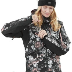 Picture Xena Skianzug Peonies Black Damen -Ski Ausrüstungs Laden picture exa wvt193 peonies black 03 gross3rueDpdw0Z0yq