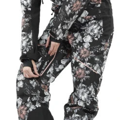 Picture Xena Skianzug Peonies Black Damen -Ski Ausrüstungs Laden picture exa wvt193 peonies black 04 gross9iX2vEqtRtZl5