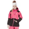 Picture Leeloo Performance-Jacke Neon Pink/Black Kinder -Ski Ausrüstungs Laden picture leeloo jacket kvt063 neon pink black gross3AAyczIFU4vez