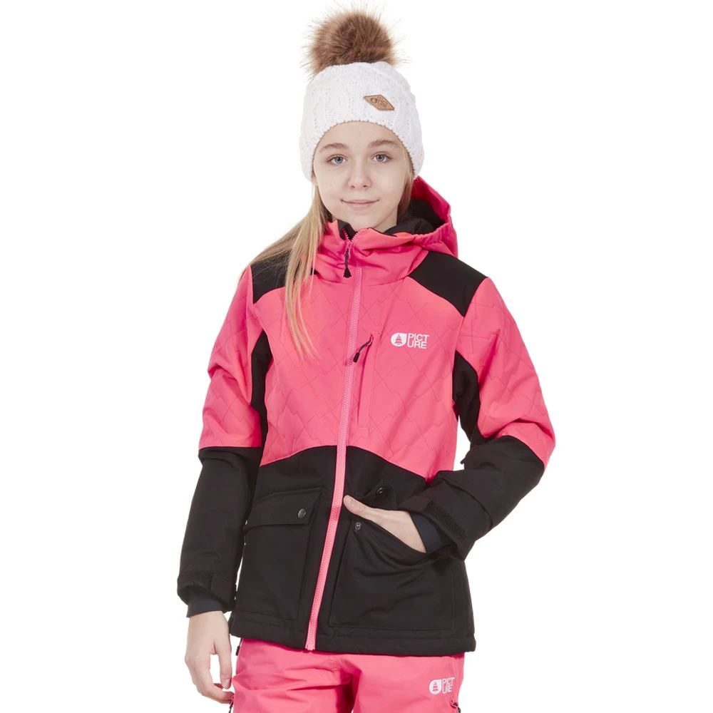 Picture Leeloo Performance-Jacke Neon Pink/Black Kinder 3 Picture Leeloo Performance-Jacke Neon Pink/Black Kinder