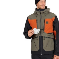 Picture Naikoon Skijacke Dark Army Green Herren -Ski Ausrüstungs Laden picture naikoon jacket mvt391 darkarmygreen 02 gross