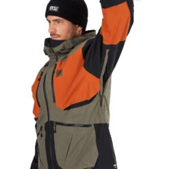 Picture Naikoon Skijacke Dark Army Green Herren -Ski Ausrüstungs Laden picture naikoon jacket mvt391 darkarmygreen 03 gross