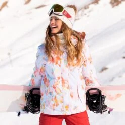 Roxy Jetty Skijacke Bright White Tenderness Damen 16 Roxy Jetty Skijacke Bright White Tenderness Damen -Ski Ausrüstungs Laden roxy jetty block erjtj03354 wbb2 white 06 grossrhIu77NXBZ9GY