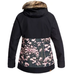Roxy Shelter Skijacke True Black Poppy Damen -Ski Ausrüstungs Laden roxy shelter erjtj03214 kvj3 true black poppy 05 grossL7BlyXlFZU8oG