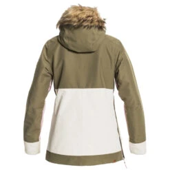 Roxy Shelter Skijacke Burnt Olive Damen -Ski Ausrüstungs Laden roxy shelter jacket erjtj03327 gpz0 04 gross