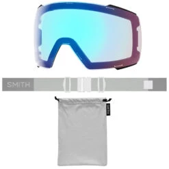 Smith I/O MAG Skibrille Cloudgrey/CP Sun Platinum Mirror Damen, Herren -Ski Ausrüstungs Laden smith as io mag m00427 2r6 995t cloudgrey 01 gross
