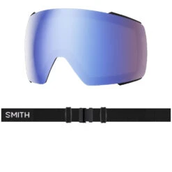 Smith I/O MAG Skibrille Black/CP Sun Green Mirror CP Storm Rose Damen, Herren -Ski Ausrüstungs Laden smith io mag black green m00427 0jz 994y 01 gross