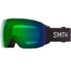 Smith I/O MAG Skibrille Black/CP Sun Green Mirror CP Storm Rose Damen, Herren -Ski Ausrüstungs Laden smith io mag black green m00427 0jz 994y gross