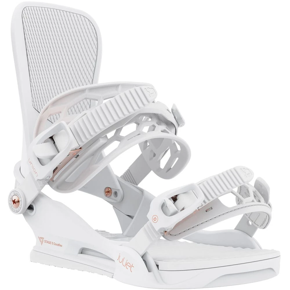 Union Juliet Snowboardbindung White Damen 4 Union Juliet Snowboardbindung White Damen – Bild 2