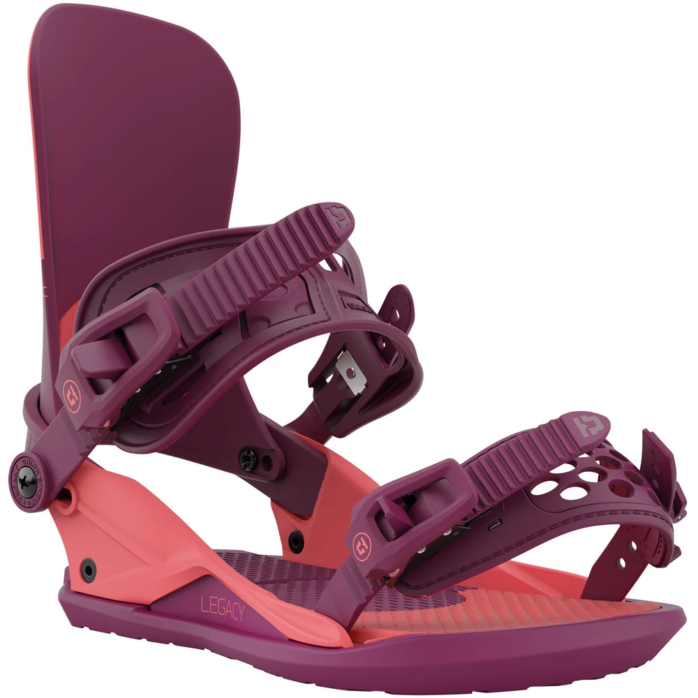 Union Legacy Snowboardbindung Raspberry Damen 4 Union Legacy Snowboardbindung Raspberry Damen – Bild 2