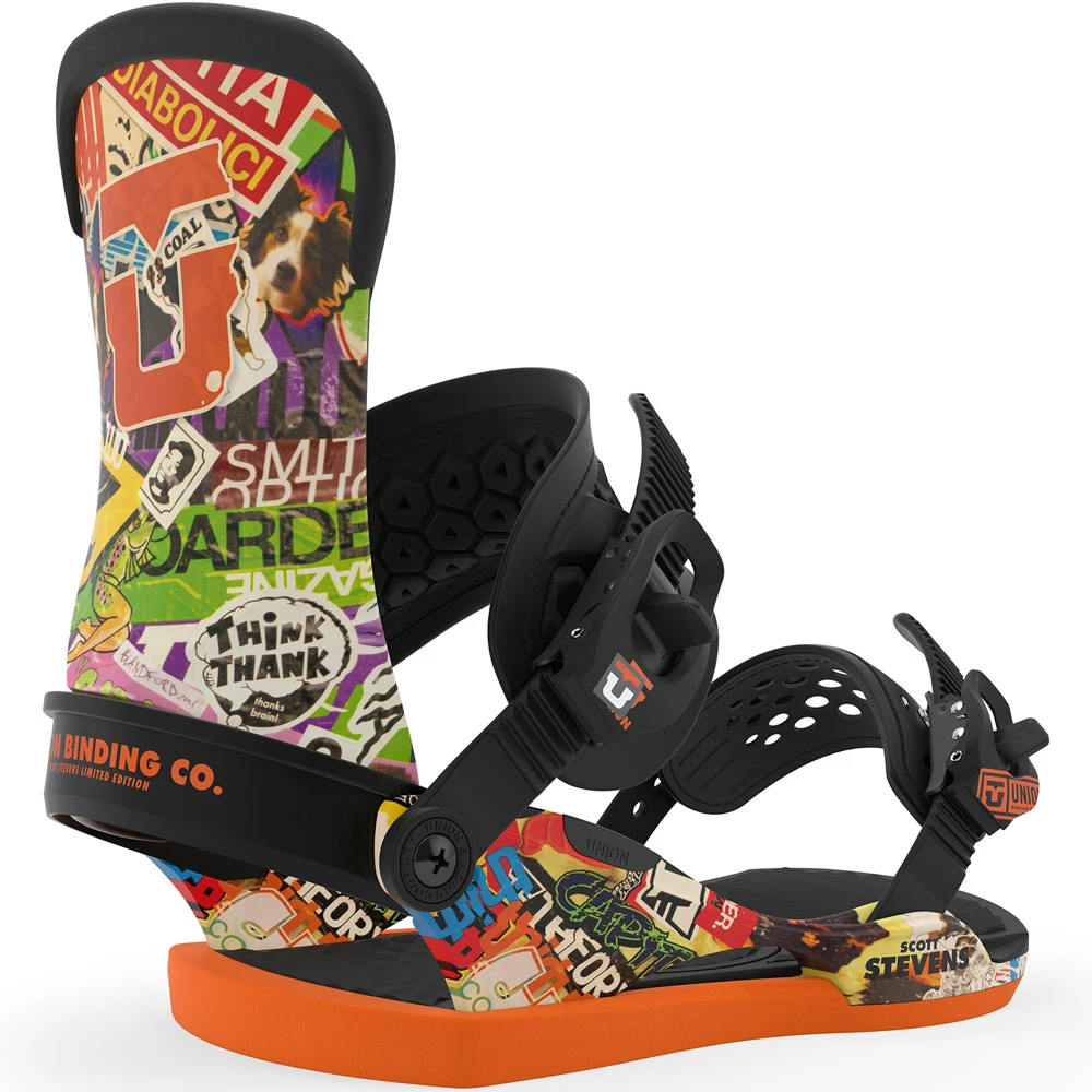 Union Scott Stevens Snowboard-Bindung Topsheet Herren 3 Union Scott Stevens Snowboard-Bindung Topsheet Herren