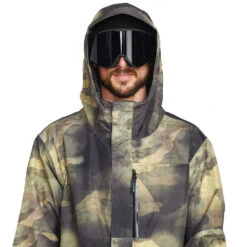 Volcom L Gore-Tex Schneejacke Camouflage Herren -Ski Ausrüstungs Laden volcom l gore tex jacket g0652302 cam 02 gross