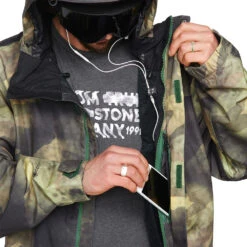 Volcom L Gore-Tex Schneejacke Camouflage Herren -Ski Ausrüstungs Laden volcom l gore tex jacket g0652302 cam 04 gross