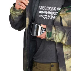 Volcom L Gore-Tex Schneejacke Camouflage Herren -Ski Ausrüstungs Laden volcom l gore tex jacket g0652302 cam 07 gross